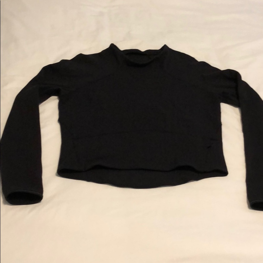 Lululemon Cowl Neck Crop Top